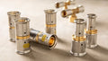 Henco laiton à sertir coude de transition 90° FF 20 x 3/4 F
