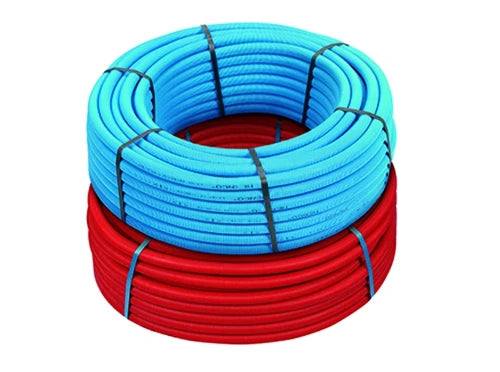 Henco Standard tuyau multicouche avec gaine 26 x 3,0 mm (rouleau 50m) - bleu - prix par mètre