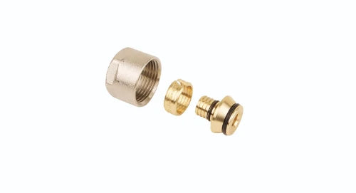 Henco laiton à visser raccord bicône EK3/4 x 20/2 alu - nickelé - prix par pièce