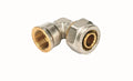 Henco S-serie laiton coude de transition à compression 90° FF 20 x 1/2 F