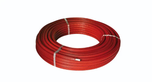 Henco Standard tuyau multicouche avec isolation 6 mm 16 x 2,0 mm (rouleau 100m) - rouge - prix par mètre