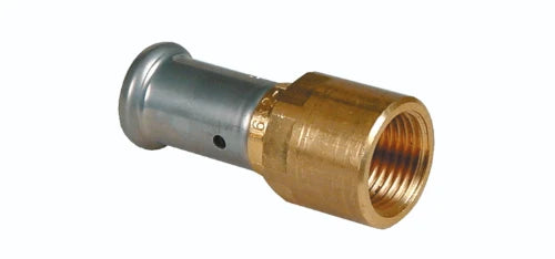 Henco laiton à sertir raccord de transition FF 26 x 3/4 F