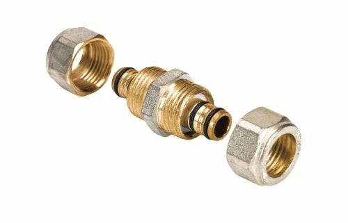 Henco laiton à visser raccord droit de transition FF 20 x 22 mm