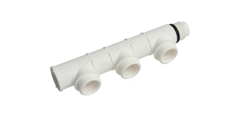 Henco Vision collecteur 3/4 - 3 x EK3/4 - blanc