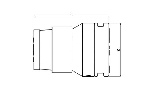 Henco Vision bouchon pour tuyau 16 mm - blanc