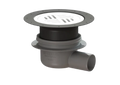 Kessel badafvoer Classic voor vinylbekledingdeksel 120mm, zijwaartse afvoer diam 50mm wit