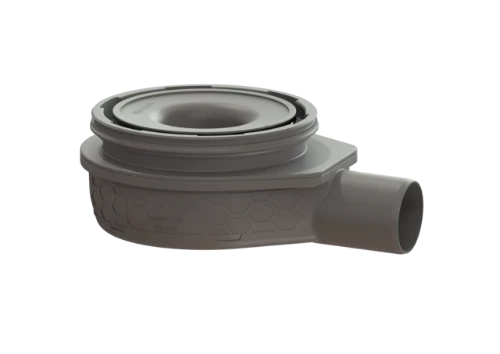 Kessel Ultraflat 79 élément de base horizontal avec évacuation latérale 50 mm - 57 ltr/min