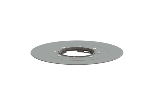 Kessel System 125 bride à coller/compression 125 mm - gris