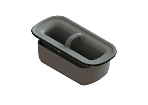 KESSEL stankafsluiter vr linearis compact/comfort waterslothoogte 22mm Inox