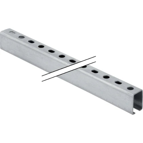 Geberit Pluvia rail de montage (longueur 5m) 60 x 40 mm (prix au mètre)