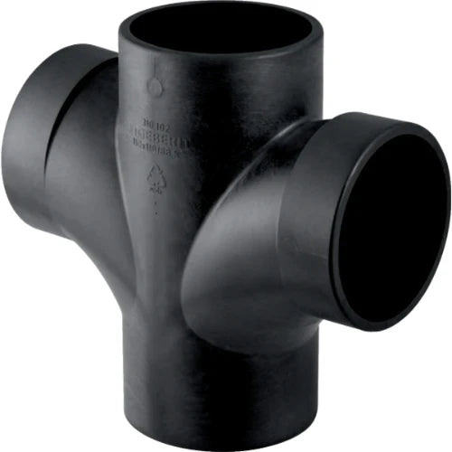 Geberit PE Silent-DB20 té croix 88° 110 x 110 x 110 x 110