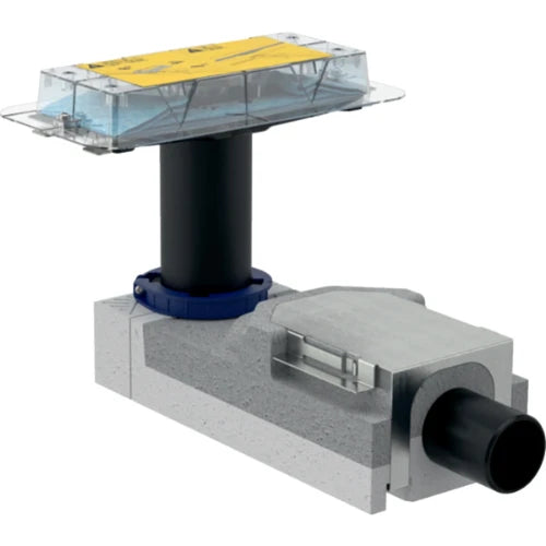Geberit Cleanline corps d'encastrement 90 mm - pour hauteur de chape 90-200 mm