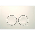 Geberit Delta 25 plaque de commande - blanc - pour rinçage avec 2 volumes