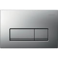 Geberit Delta50 Plaque de déclenchement - pour rinçage à 2 volumes - Chromé mat