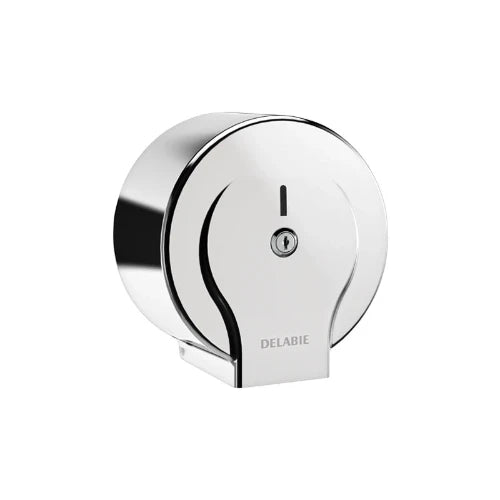 DELABIE Distributeur de papier WC pr bobine 200 m Inox 304 brillant