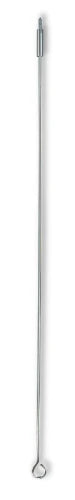 DELABIE ECO plafondpendel vr gordijndrager Ø20 800mm RVS en messing