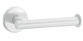 DELABIE Porte-papier WC à rouleau simple Inox époxy blanc