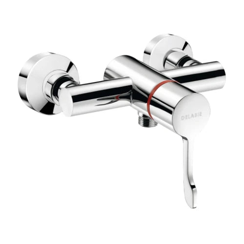 DELABIE Securitherm 1-gr. douchetherm onderuitg standard S-kopp. M1/2" chroom