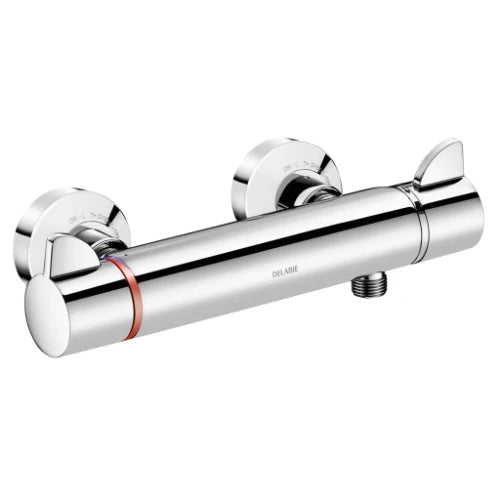 THERMOSTAT DE DOUCHE DELABIE SECURITHERM avec manette ergonomique - diam du corps 46 mm