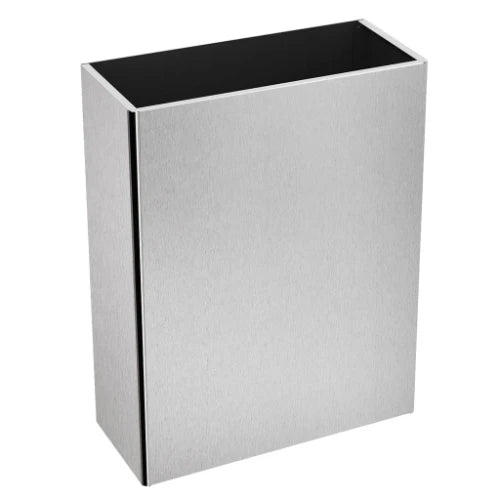 DELABIE afvalbak zonder deksel 38 liter gesatineerd 160x400x590 mm mat rvs
