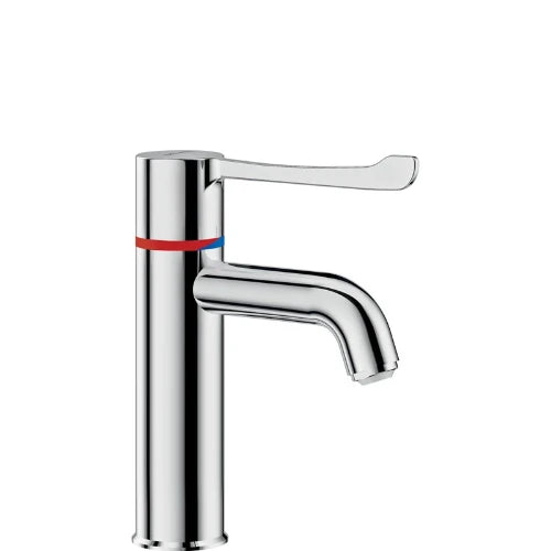 MELANGEUR DE LAVABO THERMOSTATIQUE DELABIE SECURITHERM 120 - 85 ! sans tirette ni vidage