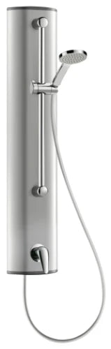 PANNEAU DE DOUCHE DELABIE 210 - 34 o 1050 ! aluminium . mitigeur monocommande+douchette-non temporisé