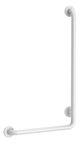 POIGNEE DELABIE 450MM - 750MM ! 32 blanc modèle équerre 90° Nylon - Incl. Fixation de RVS