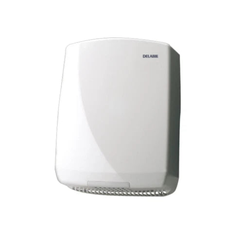 DELABIE Sèche-mains auto. ABS blanc