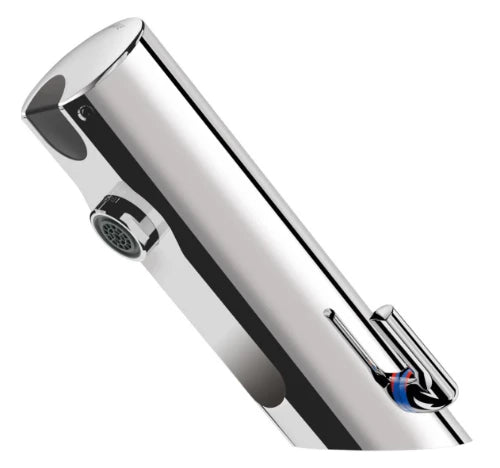 Delabie TEMPOMATIC MIX 4 mitigeur de lavabo automatique avec manette standard par prise 230/6V - chromé