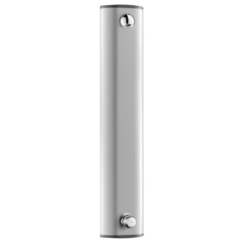 PANNEAU DE DOUCHE DELABIE TEMPOMIX 210MM - 65MM o 1045MM ! aluminium douche round & robinet tempomix
