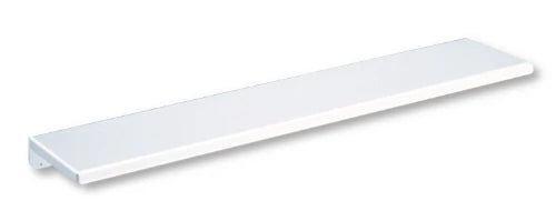 DELABIE Tablette murale 120x600 acier blanc