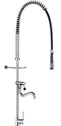 DELABIE Comb. prélvg noir av mitigeur + dchette 433010, rob. puisage