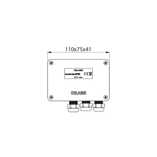DELABIE Boîtier électronique standard 230/12V avec rinçage périodique