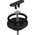 CLOU Bonde libre et raccord siphon, noir mat pour lave-mains Flush et First