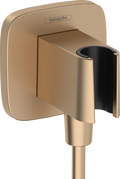 Hansgrohe Fixfit Porter Q avec support douchette - bronze brossé