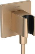 Hansgrohe Fixfit Porter E avec support douchette - bronze brossé