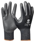 ProOne Nylon Nitril gants MT10 - gris midi - sans coutures couche de nitrile (prix par paire)