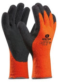ProOne Nylon Latex gants MT11 - hiver orange - sans coutures couche de latex (prix par paire)