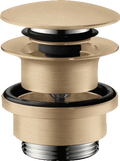 Hansgrohe Push Open DN32 Brushed Bronze