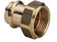 Viega Profipress raccord 2-pièces avec écrou libre FF 22 x 4/4 F