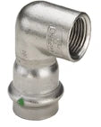 Viega Sanpress Inox coude 90° FF 22 x 1/2 F