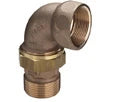 Viega bronze raccord 3-pièces équerre joint plat MF 4/4 x 4/4