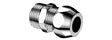 Schell bicône de transition droit MF 10 x 3/8 M - chromé