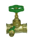 Schlosser 1110 vanne siège droit FF 3/4 x 3/4 - avec vidage - laiton