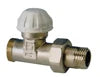 Begetube robinet radiateur thermostatisable droit 1/2 x M24