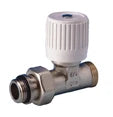 Begetube robinet radiateur manuel droit avec O-ring 1/2 x M24 - volant fixe