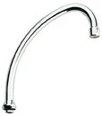 Grohe bec d'écoulement 3/4 forme-HU chromé avec mousseur, orientable, saillie 185 mm