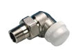 Begetube robinet radiateur thermostatisable double-équerre droite 1/2 x M24 - valeurs Kv réglables