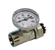 Begetube té avec thermomètre M24 x M24 pour collecteur