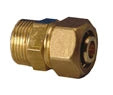 Begetube raccord bicône droit MF 26/3 Alu x 3/4 M - tuyau Alpex